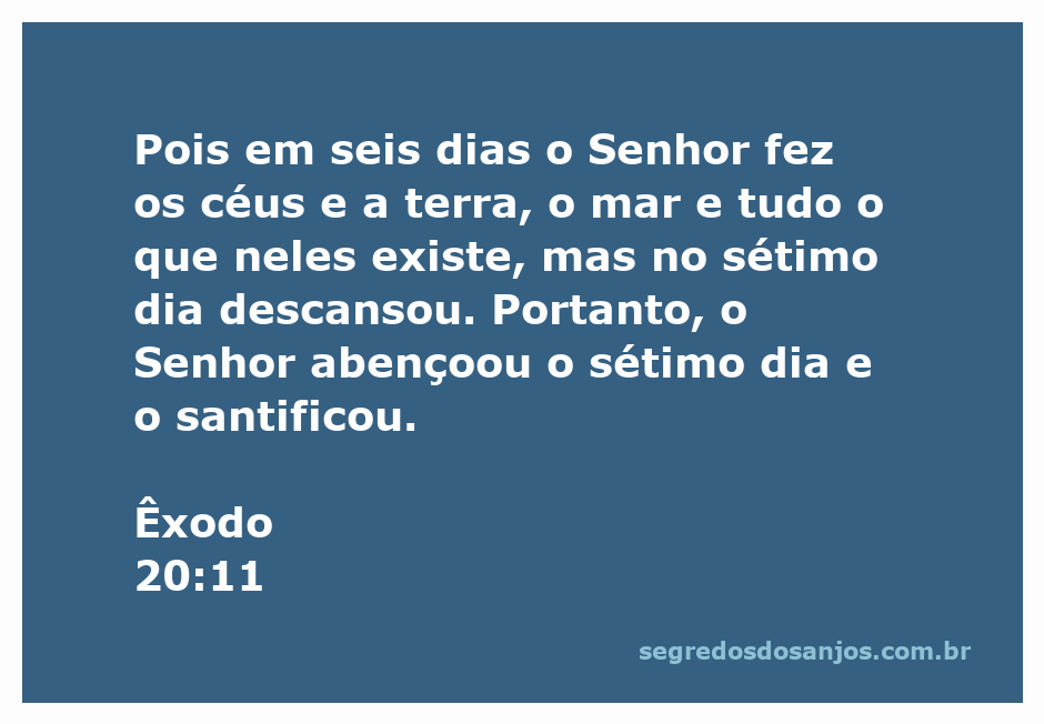 Ilustração da criação do mundo em seis dias, com destaque para o descanso no sétimo dia.