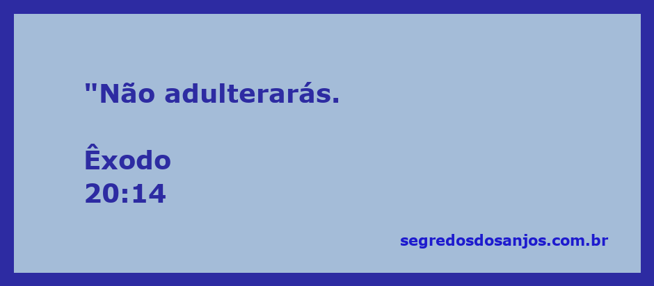 Imagem representativa do versículo Êxodo 20:14, que proíbe o adultério.