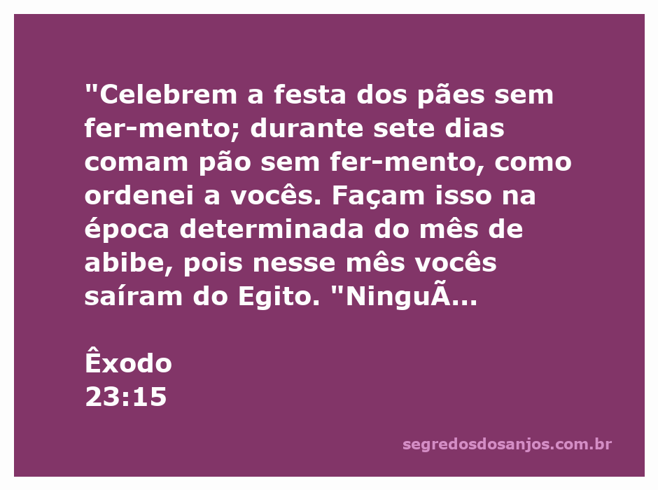 Ilustração da celebração da festa dos pães sem fermento, representando o êxodo do Egito.
