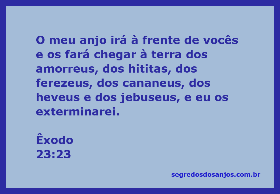 Imagem representando Êxodo 23:23, mostrando um anjo guiando um povo em direção à terra prometida.