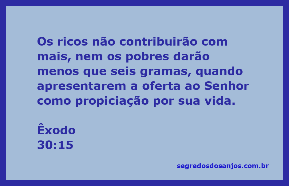 Imagem ilustrativa de uma balança simbolizando igualdade nas ofertas ao Senhor, com ênfase na passagem de Êxodo 30:15.
