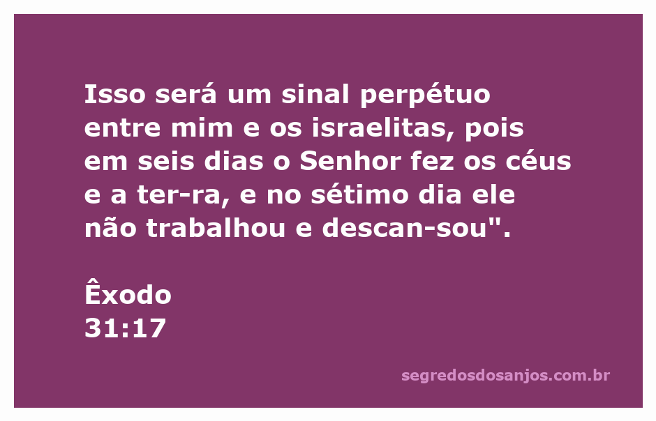 Representação artística do Senhor descansando no sétimo dia após a criação dos céus e da terra, conforme Êxodo 31:17.