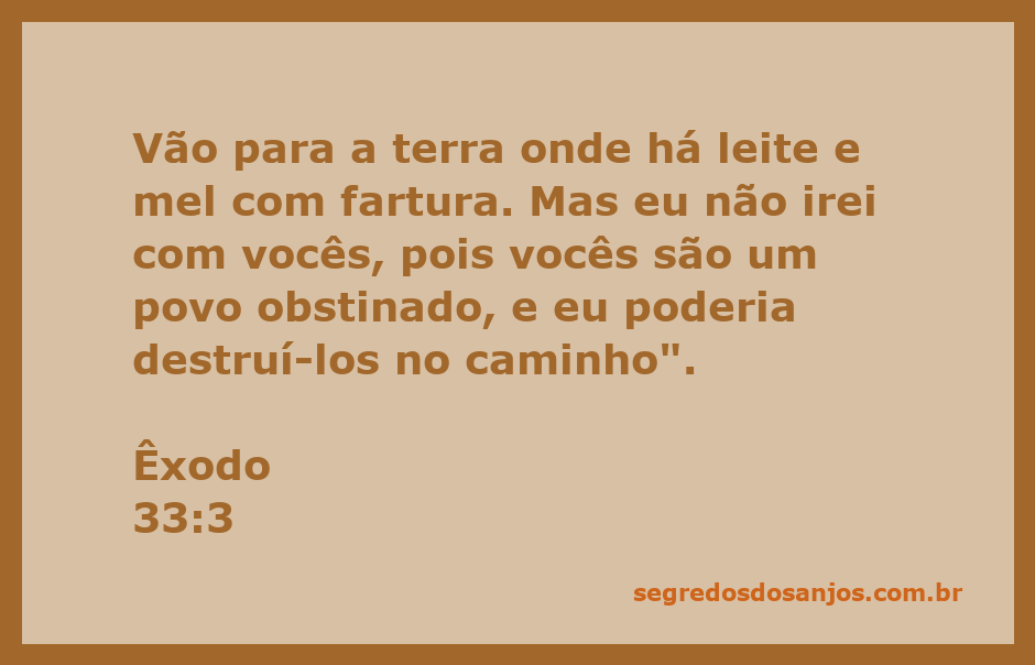 Imagem representando a terra prometida, simbolizando leite e mel, com uma figura que reflete a obstinação do povo de Israel.