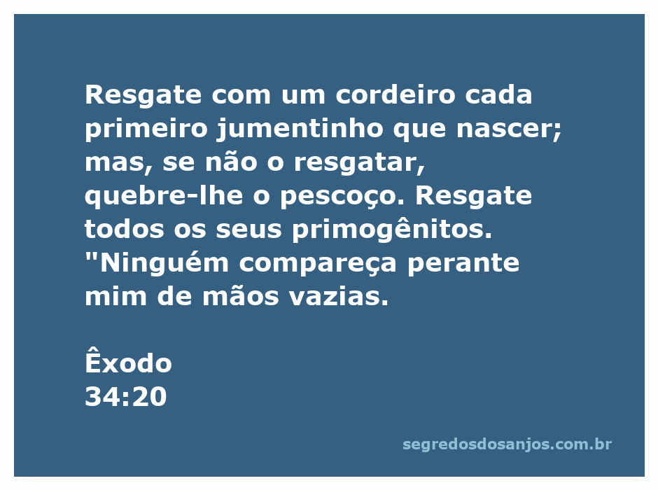 Ilustração de um cordeiro sendo resgatado, simbolizando o sacrifício e a obediência a Deus conforme Êxodo 34:20.