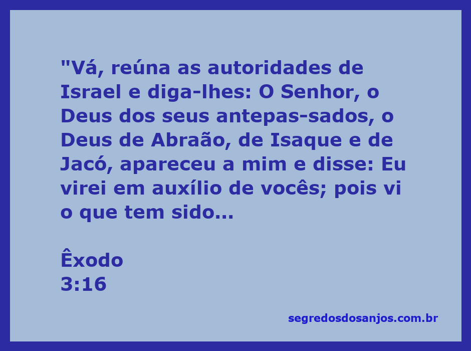 Deus se apresenta a Moisés e o envia para ajudar os israelitas no Egito