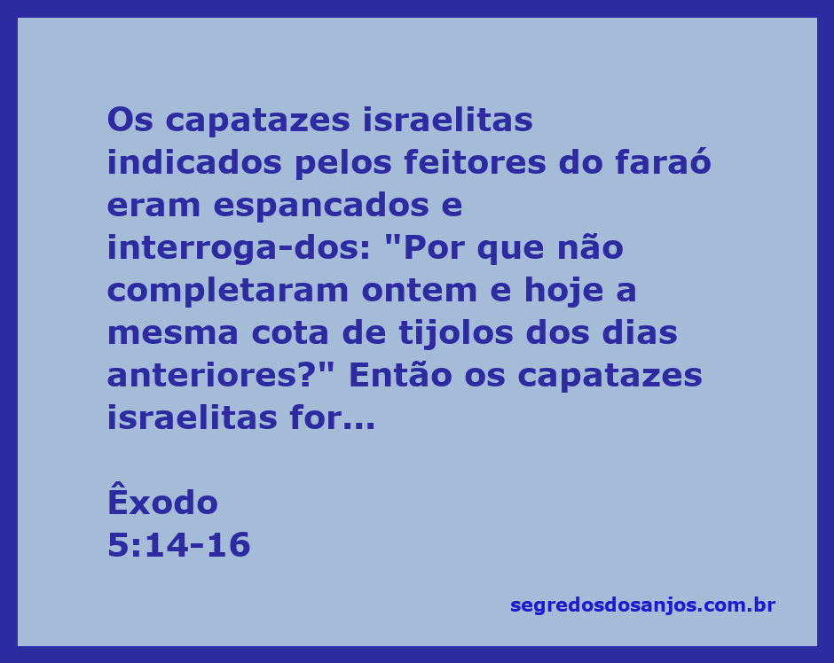 Capatazes israelitas sendo interrogados e espancados por feitores do faraó, retratando a opressão no Egito.