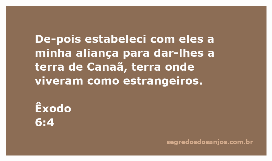 Imagem representativa da aliança de Deus com o povo de Israel em Canaã, simbolizando a promessa de terra.