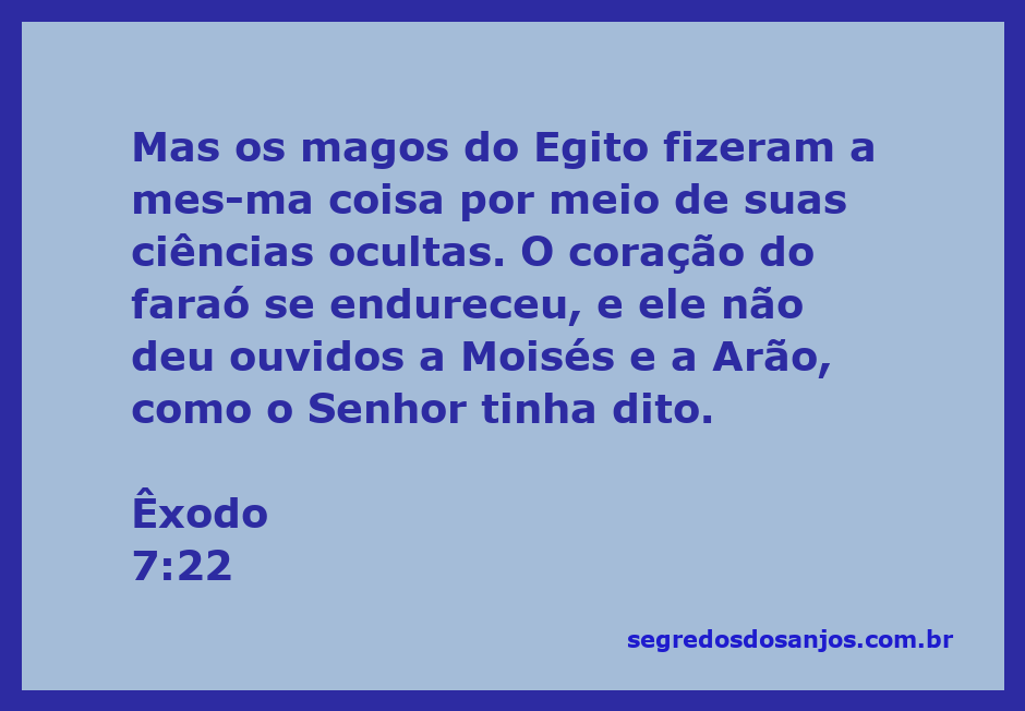 Ilustração do Faraó e dos magos do Egito realizando ciências ocultas diante de Moisés e Arão.