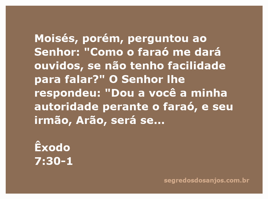 Moisés e Arão conversando sobre a missão diante do faraó, com foco na dificuldade de Moisés em se expressar.