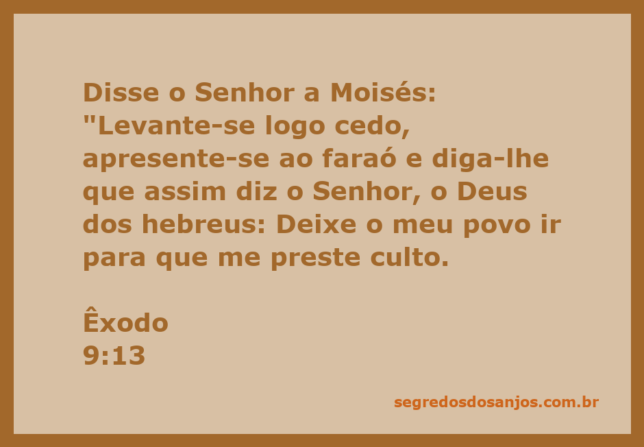 Moisés se apresentando ao faraó com a mensagem de Deus sobre a libertação dos hebreus.