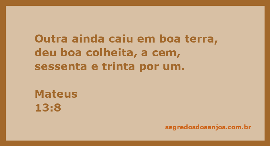 Imagem representativa da parábola do semeador, destacando a boa colheita na terra fértil.