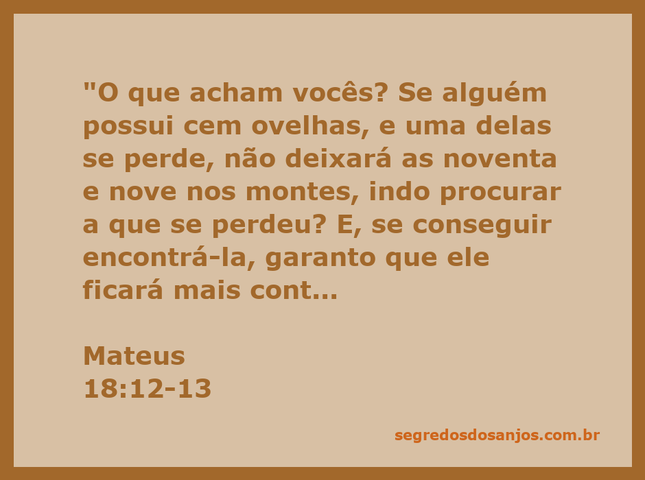 Imagem de um pastor procurando uma ovelha perdida entre as montanhas, simbolizando a parábola de Mateus 18:12-13.