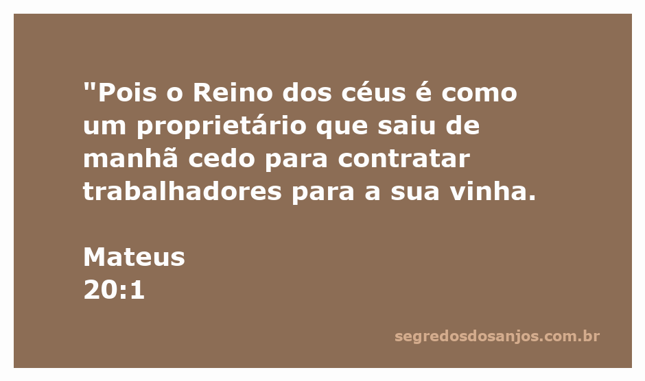 Imagem de um proprietário contratando trabalhadores para sua vinha, representando a parábola do Reino dos céus.