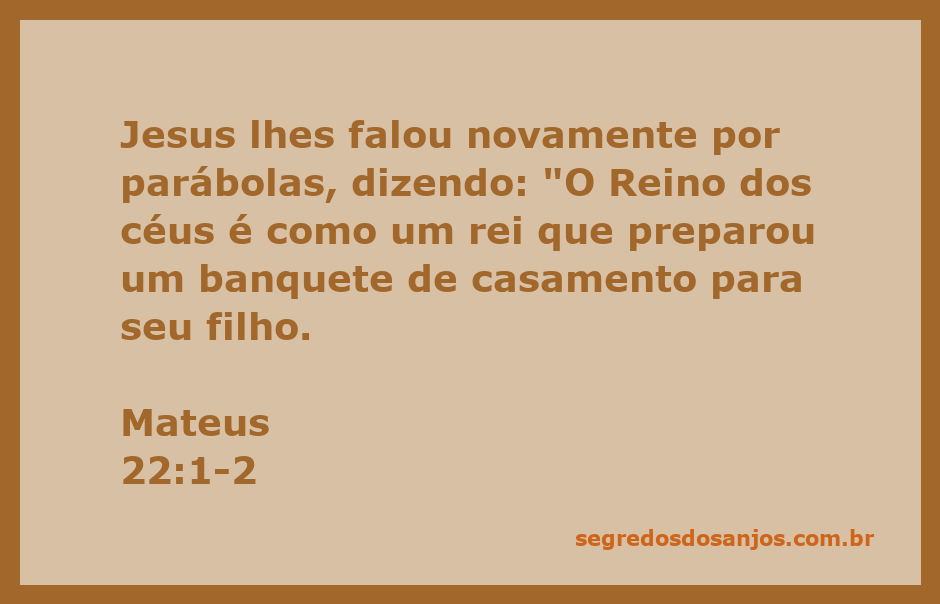 Ilustração de um rei preparando um banquete de casamento para seu filho, representando a parábola de Mateus 22:1-2.