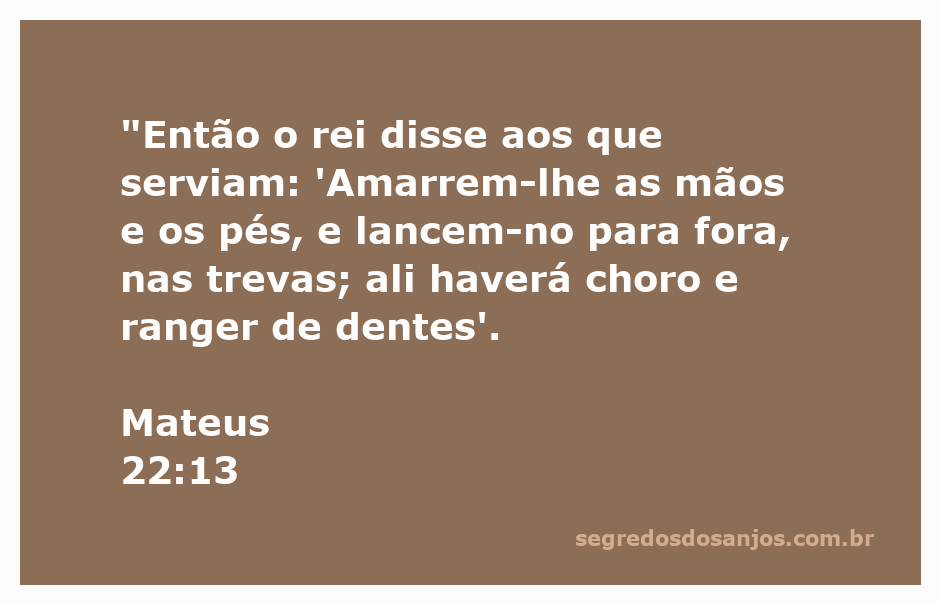 Ilustração do rei ordenando a expulsão de um convidado indesejado, simbolizando a justiça divina.