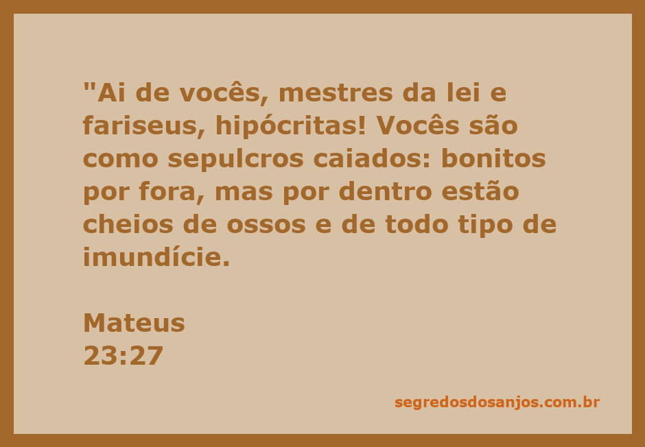 Imagem representando a hipocrisia dos fariseus, destacando a comparação de sepulcros caiados com a aparência externa e a corrupção interna.