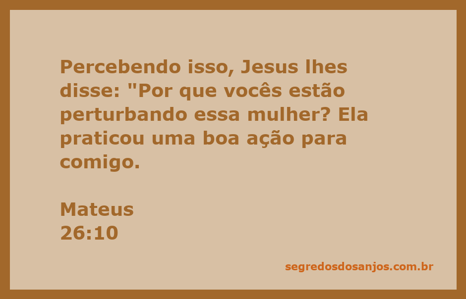 Imagem de Jesus defendendo uma mulher que fez uma boa ação.