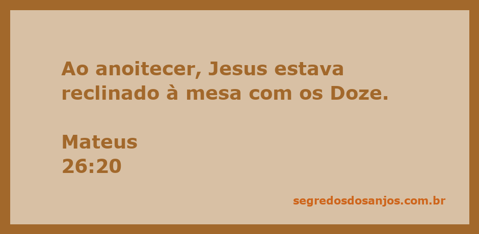 Jesus reclinado à mesa com os Doze apóstolos durante a Última Ceia.