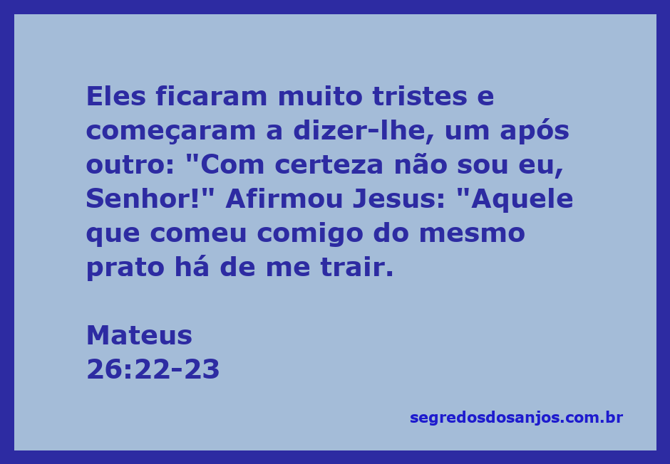 Ilustração de discípulos de Jesus expressando tristeza ao ouvir sobre a traição.