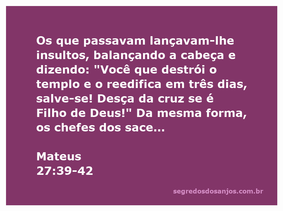 Representação artística da crucificação de Jesus, com pessoas zombando dele.