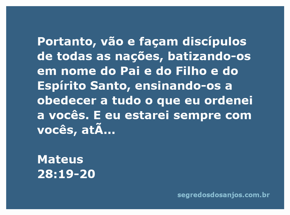 Imagem representando a Grande Comissão de Jesus aos seus discípulos, simbolizando a missão de evangelizar e batizar todas as nações.