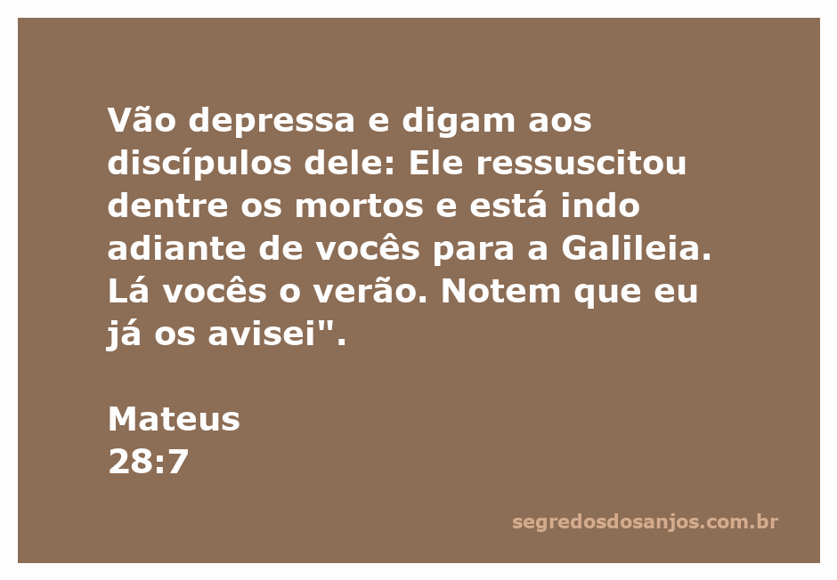 Anjo anunciando a ressurreição de Jesus aos discípulos