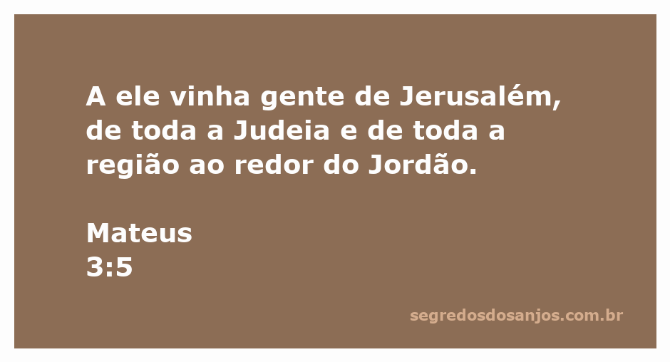 Multidão de pessoas de Jerusalém e Judeia se reunindo ao redor do Jordão, conforme descrito em Mateus 3:5.