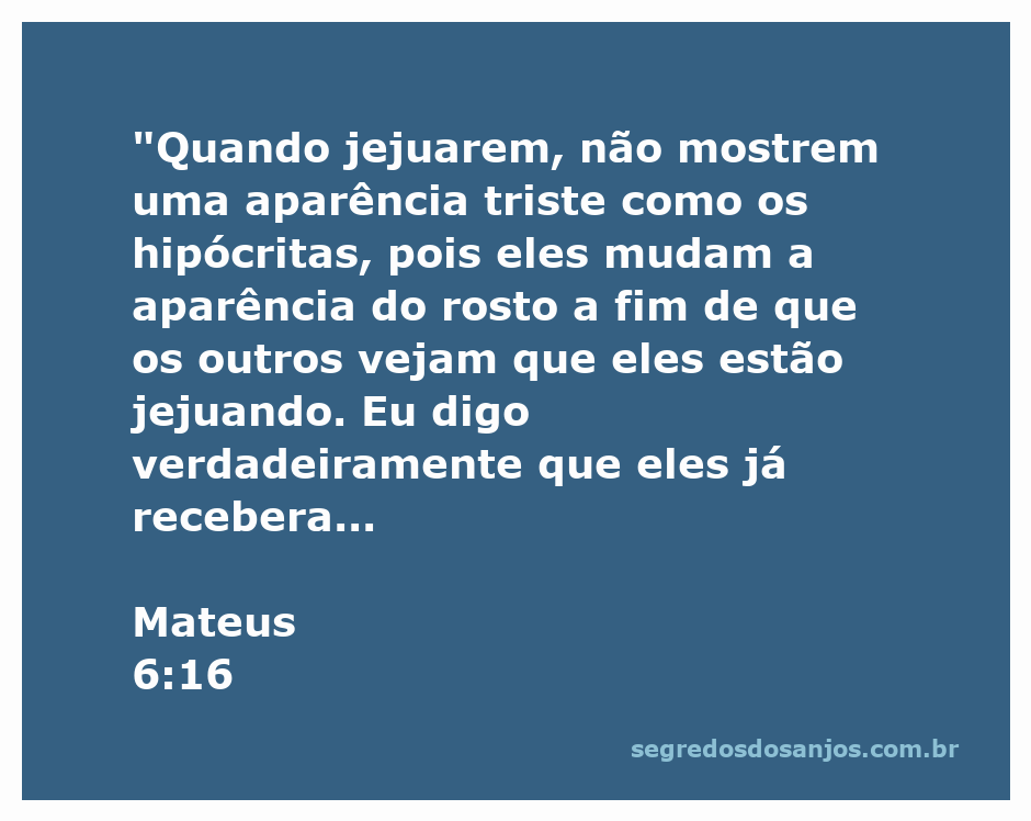 Pessoa jejuando com expressão serena, contrastando com um rosto triste que representa os hipócritas.