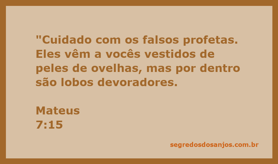 Imagem ilustrativa de um lobo disfarçado de ovelha, simbolizando os falsos profetas mencionados em Mateus 7:15.