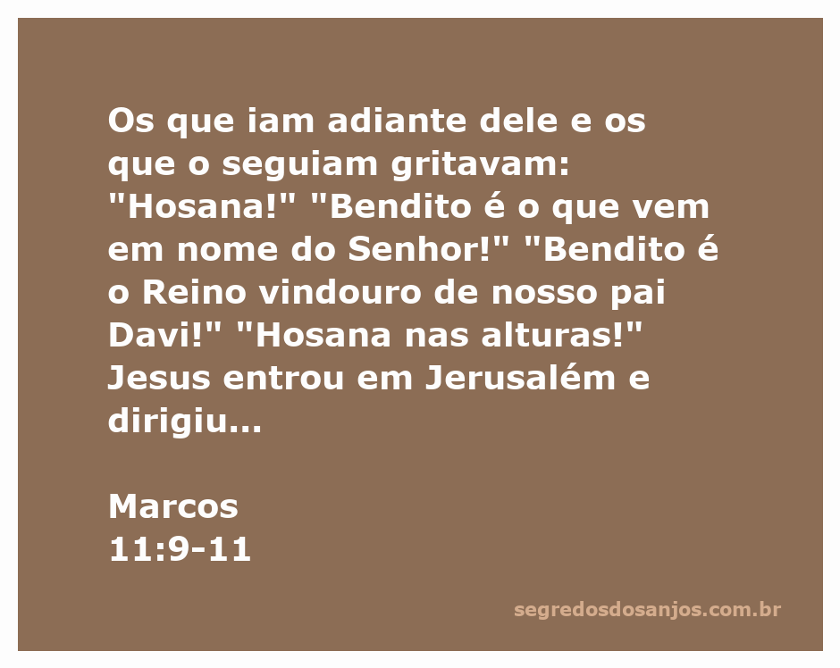 A multidão aclamando Jesus em sua entrada triunfal em Jerusalém, com palmeiras e um ambiente festivo.
