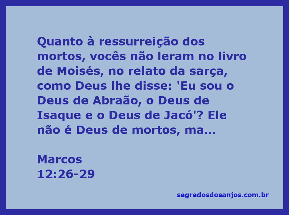 Ilustração de Jesus ensinando sobre a ressurreição e o maior mandamento em Marcos 12.