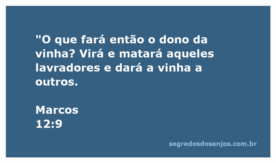 Ilustração da parábola dos lavradores maus, representando a vingança do dono da vinha.