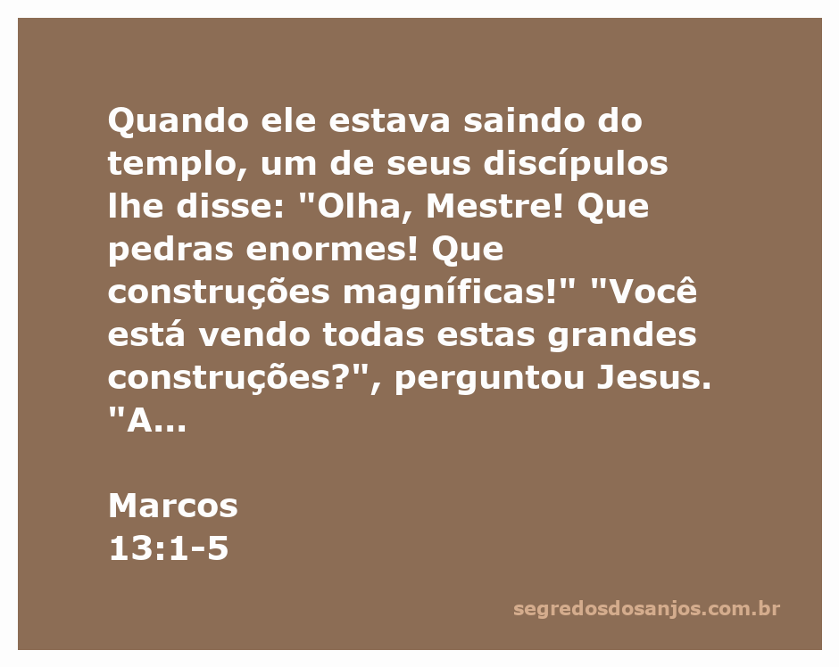 Ilustração de Jesus e seus discípulos contemplando o templo de Jerusalém, com ênfase nas grandes construções e pedras.