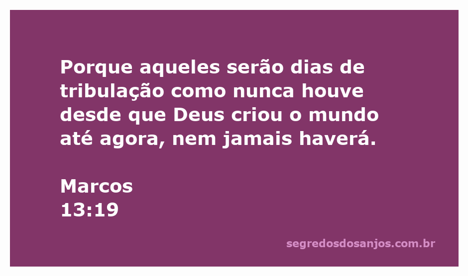 Ilustração representando a tribulação descrita em Marcos 13:19, simbolizando os desafios finais da humanidade.