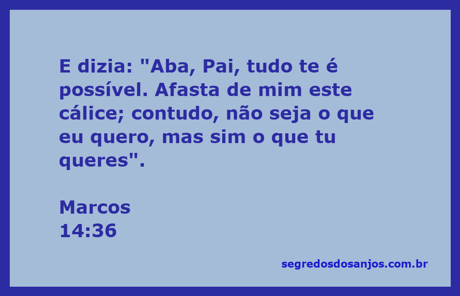 Jesus em oração no Jardim do Getsêmani, pedindo a Deus que afaste o cálice da dor.