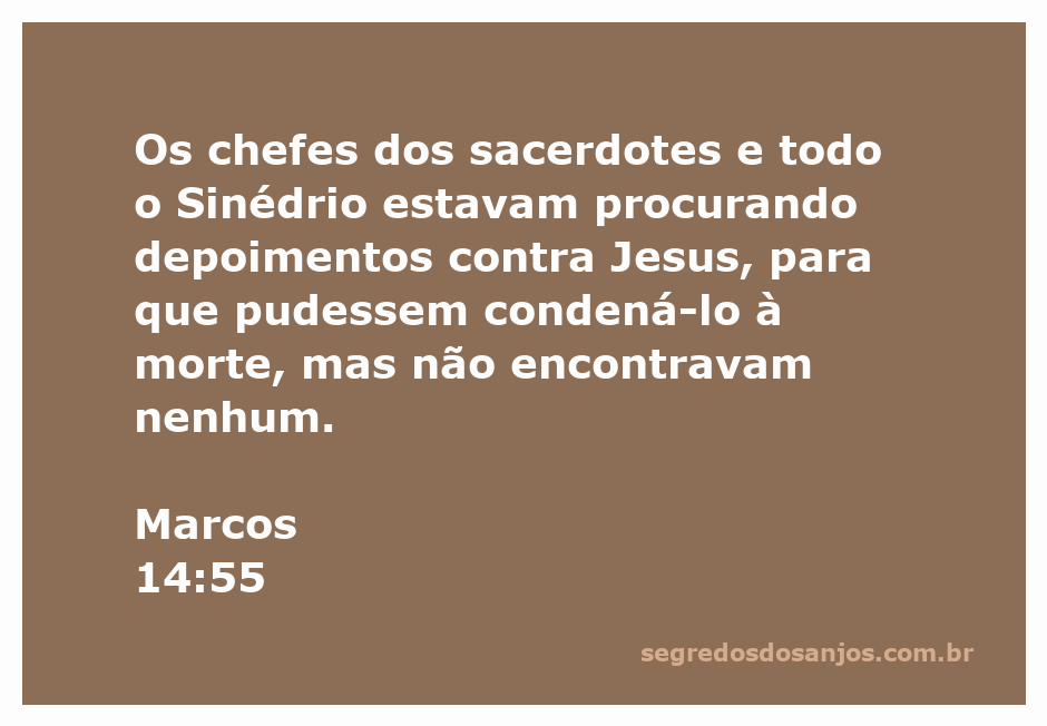 Ilustração dos chefes dos sacerdotes e do Sinédrio discutindo sobre a condenação de Jesus.