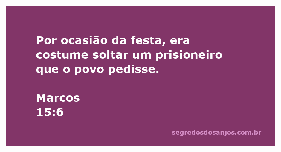 Imagem representativa do momento em que Pilatos oferece soltar um prisioneiro durante a festa da Páscoa.