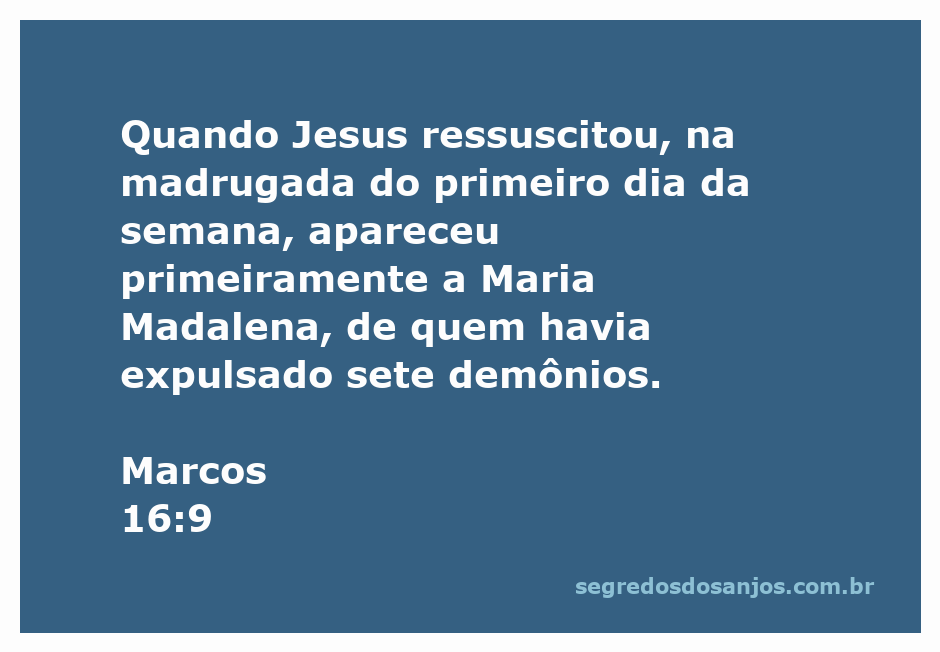 Imagem de Maria Madalena encontrando Jesus ressuscitado na manhã do domingo, simbolizando a vitória sobre a morte.