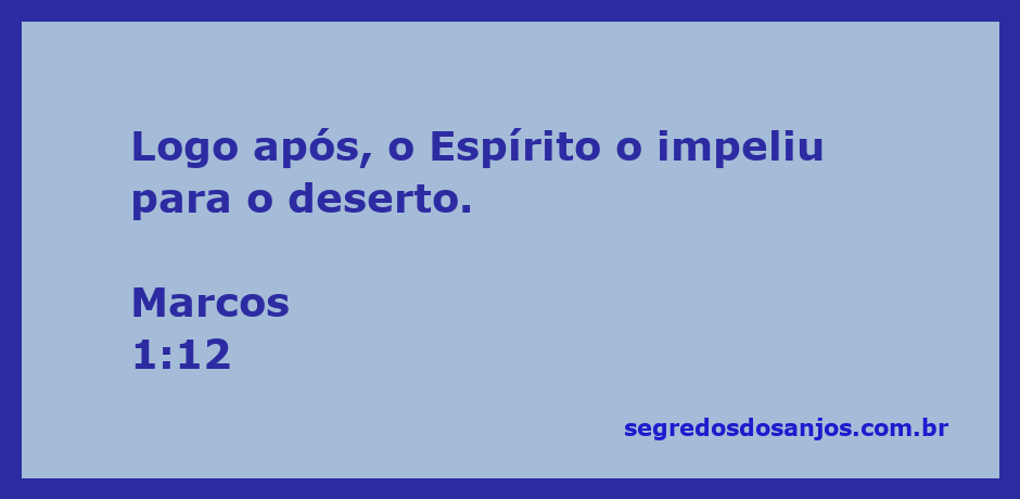 Imagem representativa de Jesus sendo guiado pelo Espírito Santo para o deserto