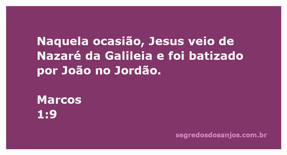 Jesus sendo batizado por João Batista no rio Jordão, simbolizando o início de Seu ministério.