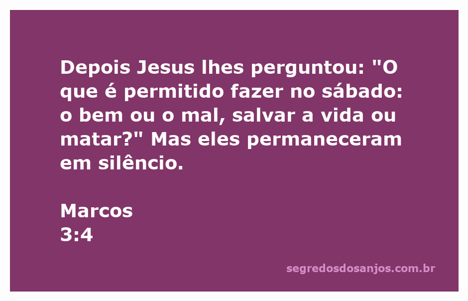 Jesus questiona sobre o que é permitido fazer no sábado, enfatizando a importância de fazer o bem.