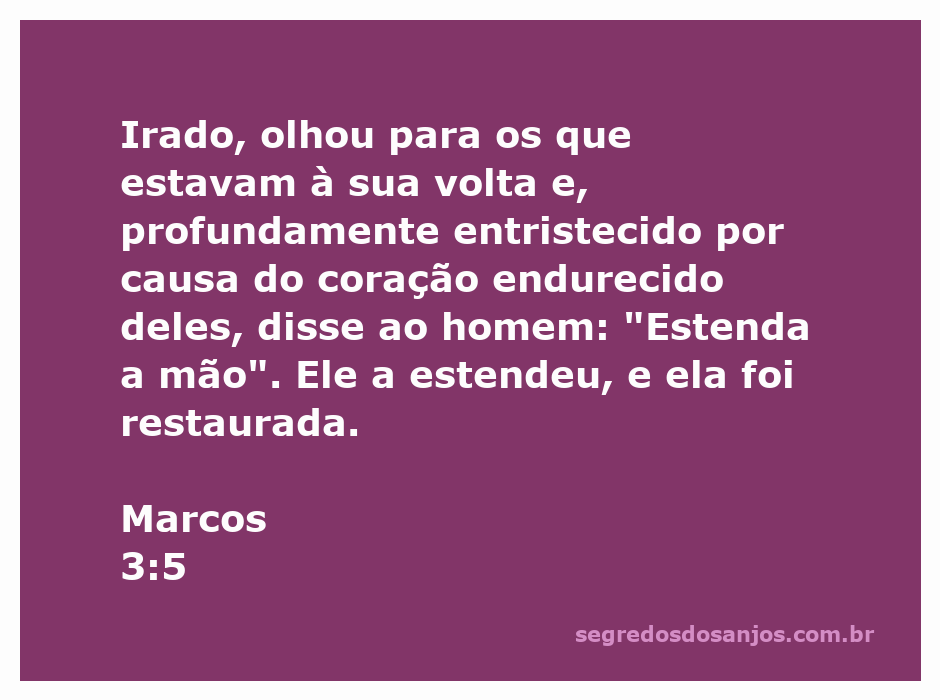 Jesus cura um homem com a mão atrofiada em meio a uma multidão que observa.
