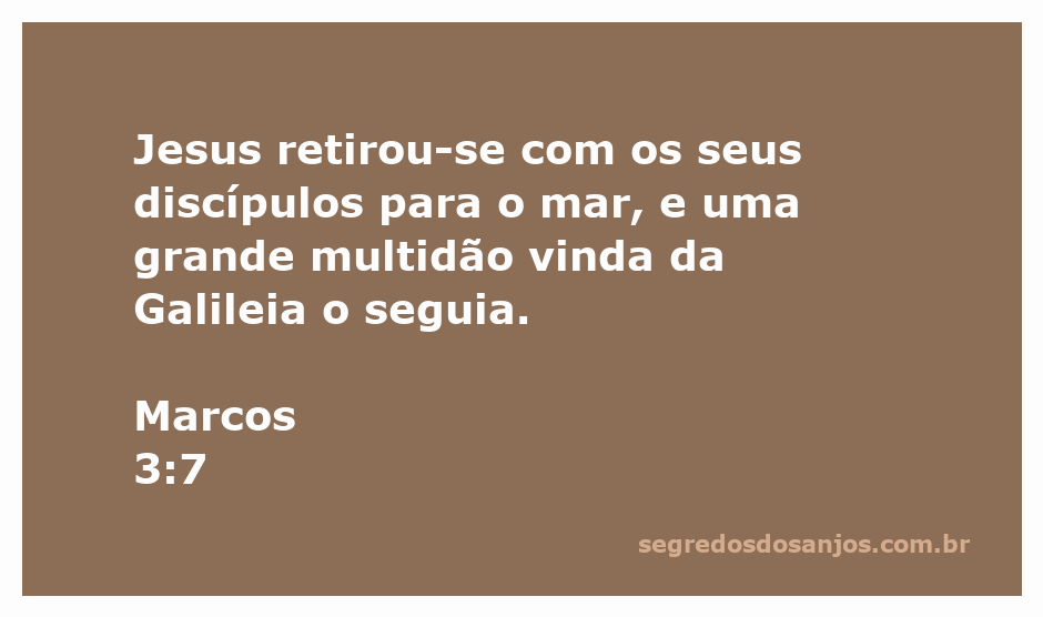 Jesus e seus discípulos à beira do mar, rodeados por uma multidão da Galileia.
