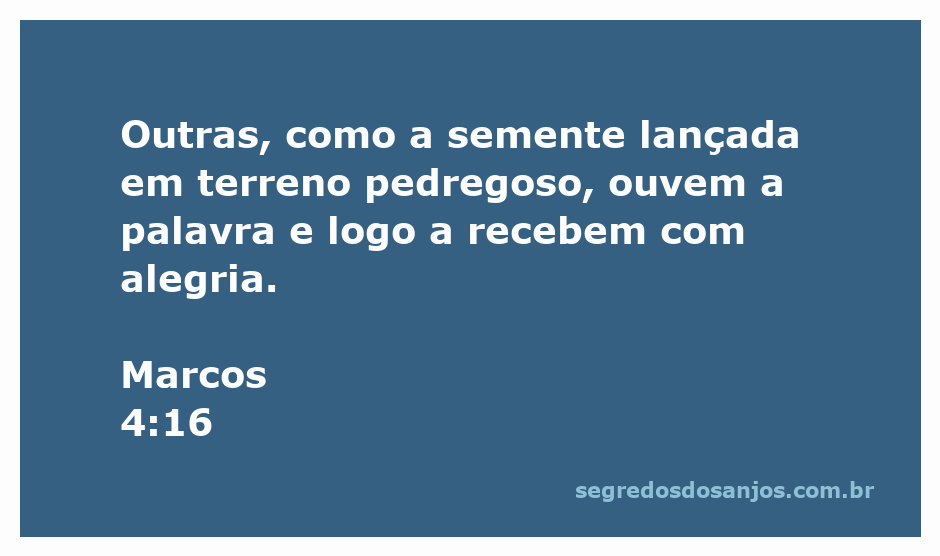 Imagem representativa da parábola do semeador, mostrando sementes caindo em solo pedregoso.