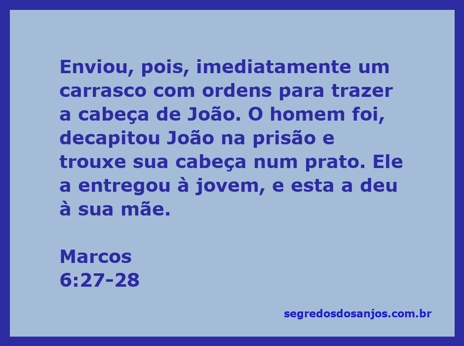 Ilustração da decapitação de João Batista com a cabeça sendo apresentada em um prato.