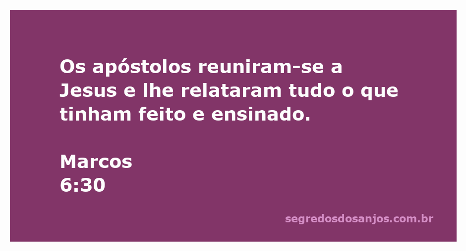 Os apóstolos se reunindo com Jesus para compartilhar suas experiências e ensinamentos.