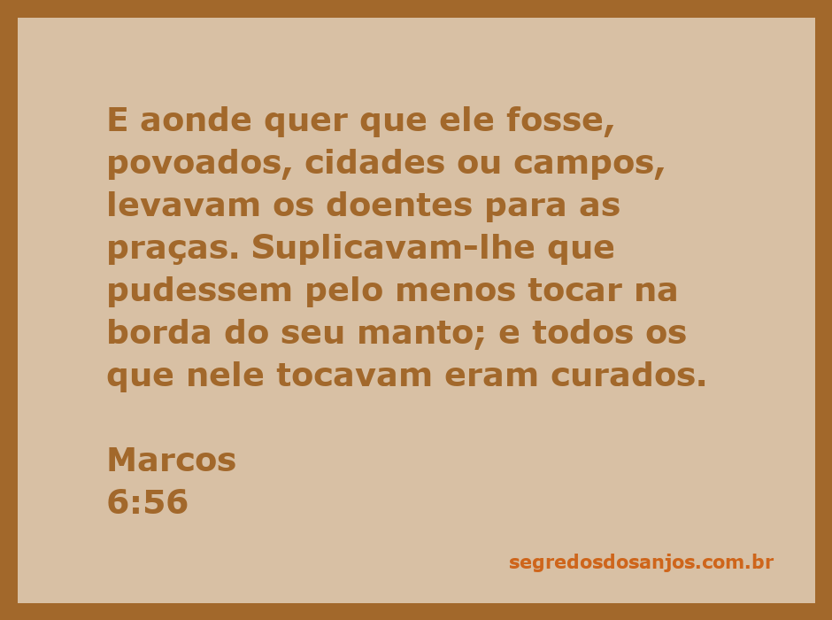 Imagem de pessoas levando doentes para Jesus, buscando cura ao tocar na borda do seu manto.