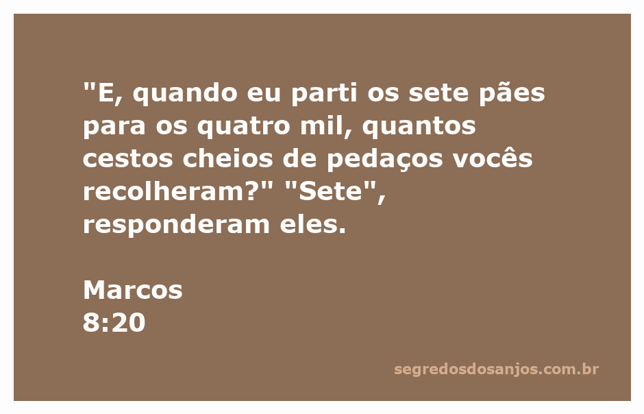 Ilustração do momento em que Jesus pergunta aos discípulos sobre os cestos cheios de pedaços após a multiplicação dos pães.