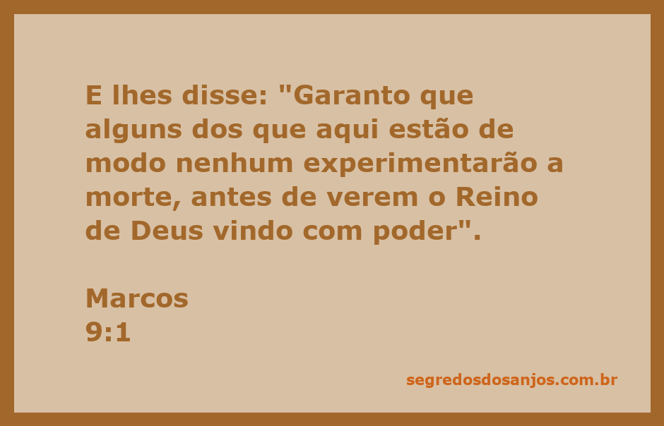 Imagem de Jesus falando sobre o Reino de Deus e a promessa de alguns não experimentarem a morte
