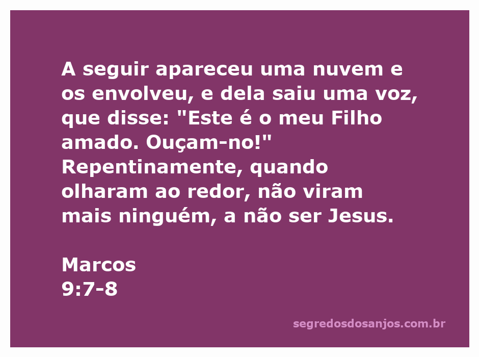 Imagem da transfiguração de Jesus, com uma nuvem ao fundo e uma luz divina envolvendo a cena